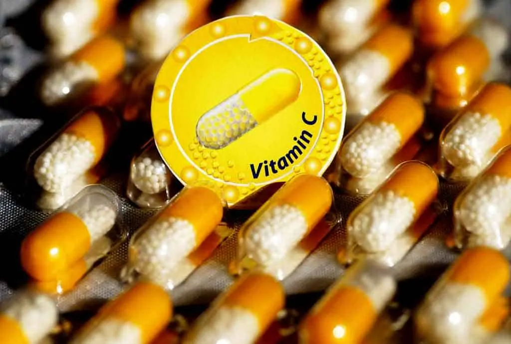 photo of vitamin c capsules