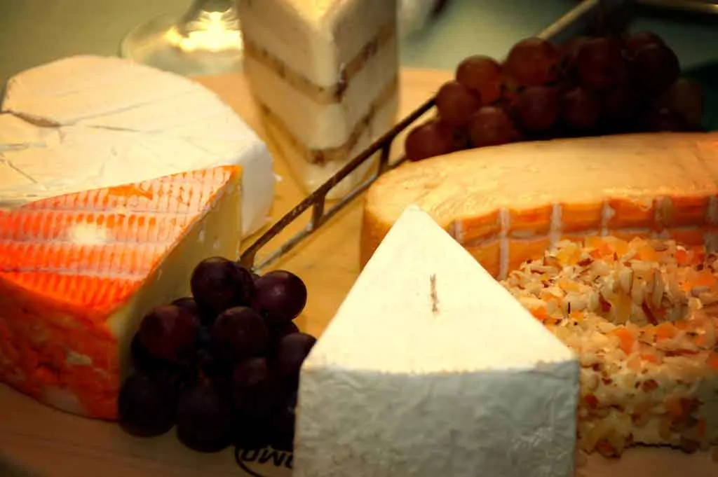 Photo of cheese board which reflect the topic - best foods to eat on a keto diet.