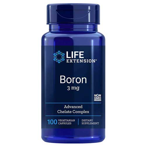 photo of a bottle of life extension Boron; Coimbra Vitamins - Best choices.